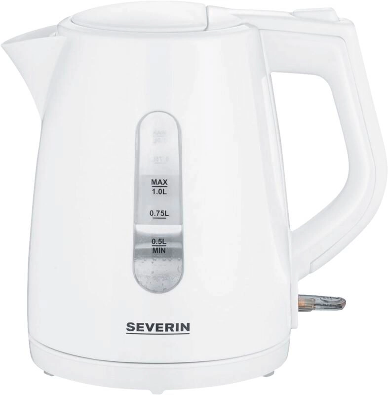 SEVERIN Wasserkocher WK 3411 - kettle - white - Weiß - 2200 W