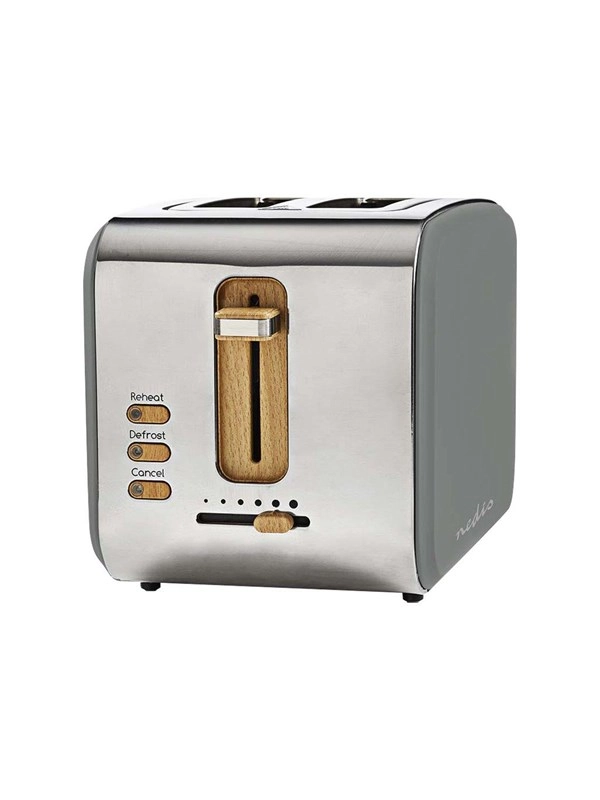 Nedis Toaster KABT510EGY - toaster - grey