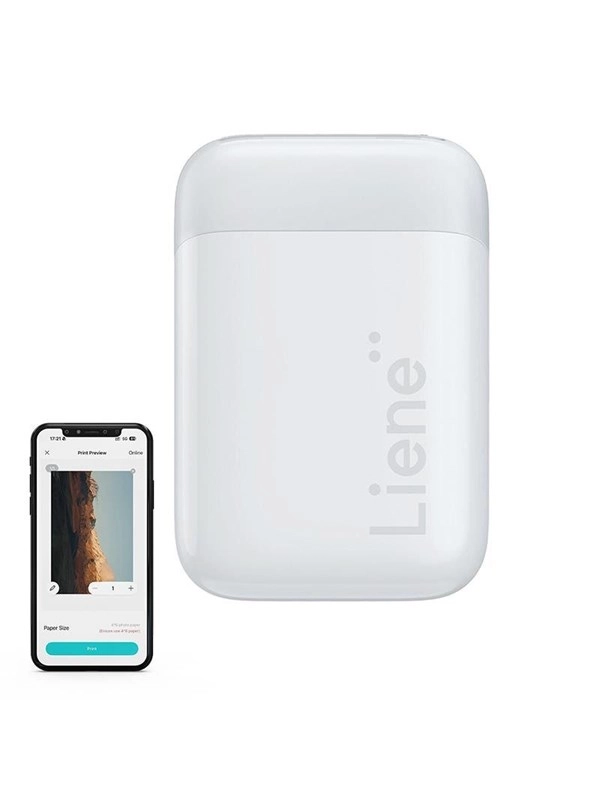 Liene Pearl 2x3" Tragbarer Fotodrucker (Weiß)
