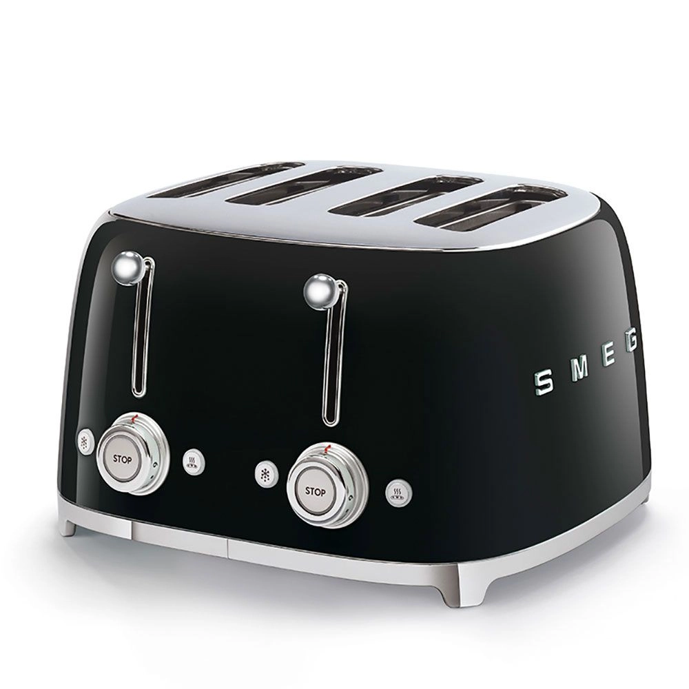 SMEG Toaster 50's Style TSF03BLEU - toaster - black