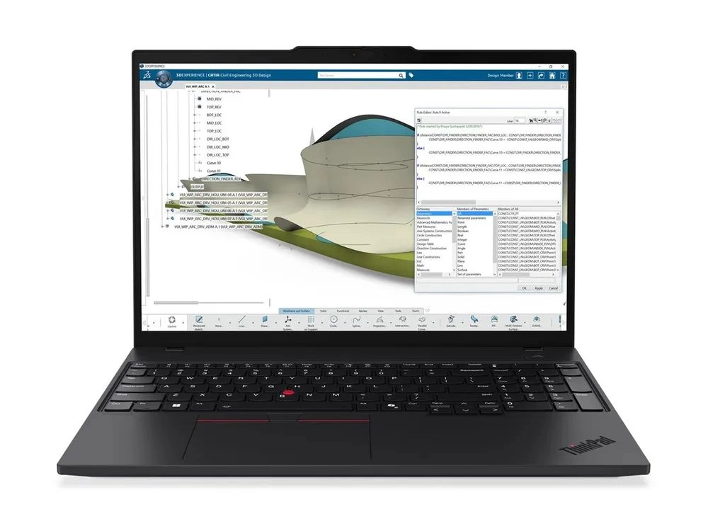 Lenovo ThinkPad P16s Gen 4 - Copilot+ PC AI Workstation - 16" - AMD Ryzen AI 7 PRO - 350 - AMD PRO - 48 GB RAM - 1 TB SSD - 5G upgradable - German
