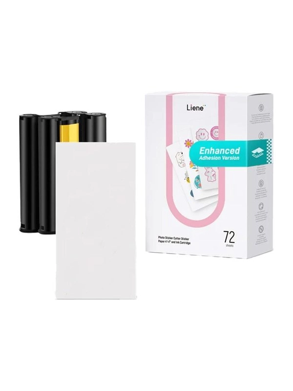 Liene PixCut Druckerpapier, 4x7", 72 Blatt