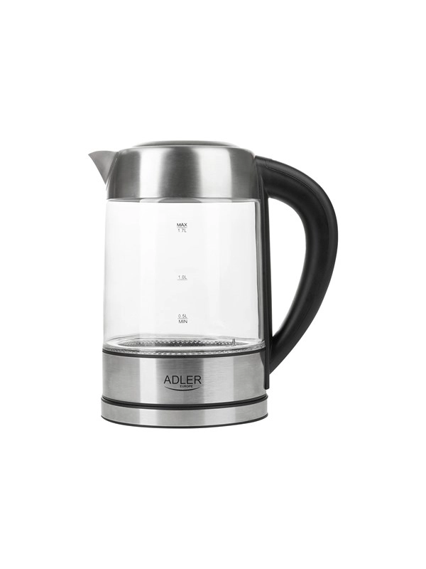 Adler Wasserkocher AD 1247 (2200W) 1.7l - 2200 W - Transparent - 2200 W