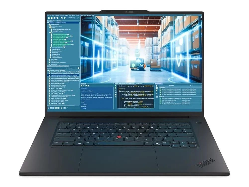 Lenovo ThinkPad P1 Gen 8 - AI Workstation - 16" - Intel Core Ultra 7 - 255H - Evo - 64 GB RAM - 1 TB SSD - German
