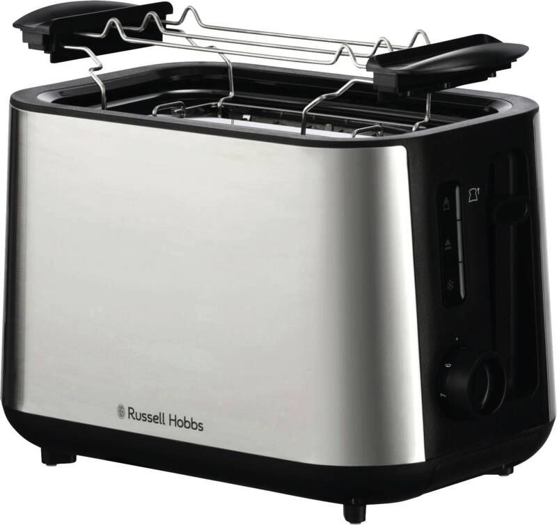 Russell Hobbs Toaster Heaton 2Slice - Brushed stainless steel