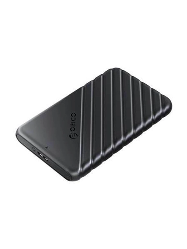 ORICO 2.5' HDD / SSD Enclosure 5 Gbps USB 3.0 (Black) - 4TB - Festplatten - 25PW1-U3-BK-EP - USB 3.0 - 2.5"