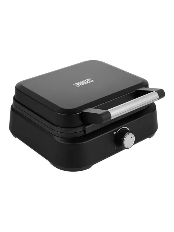 Princess Waffeleisen 132398 Iron Deluxe - waffle maker - matt black