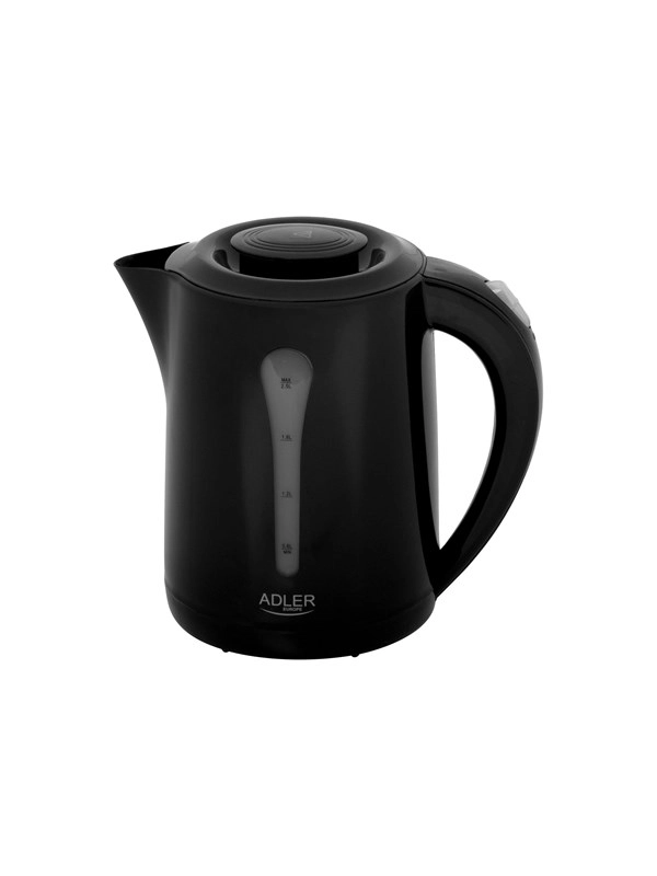 Adler Wasserkocher AD 1244 - kettle - black - Schwarz - 2200 W