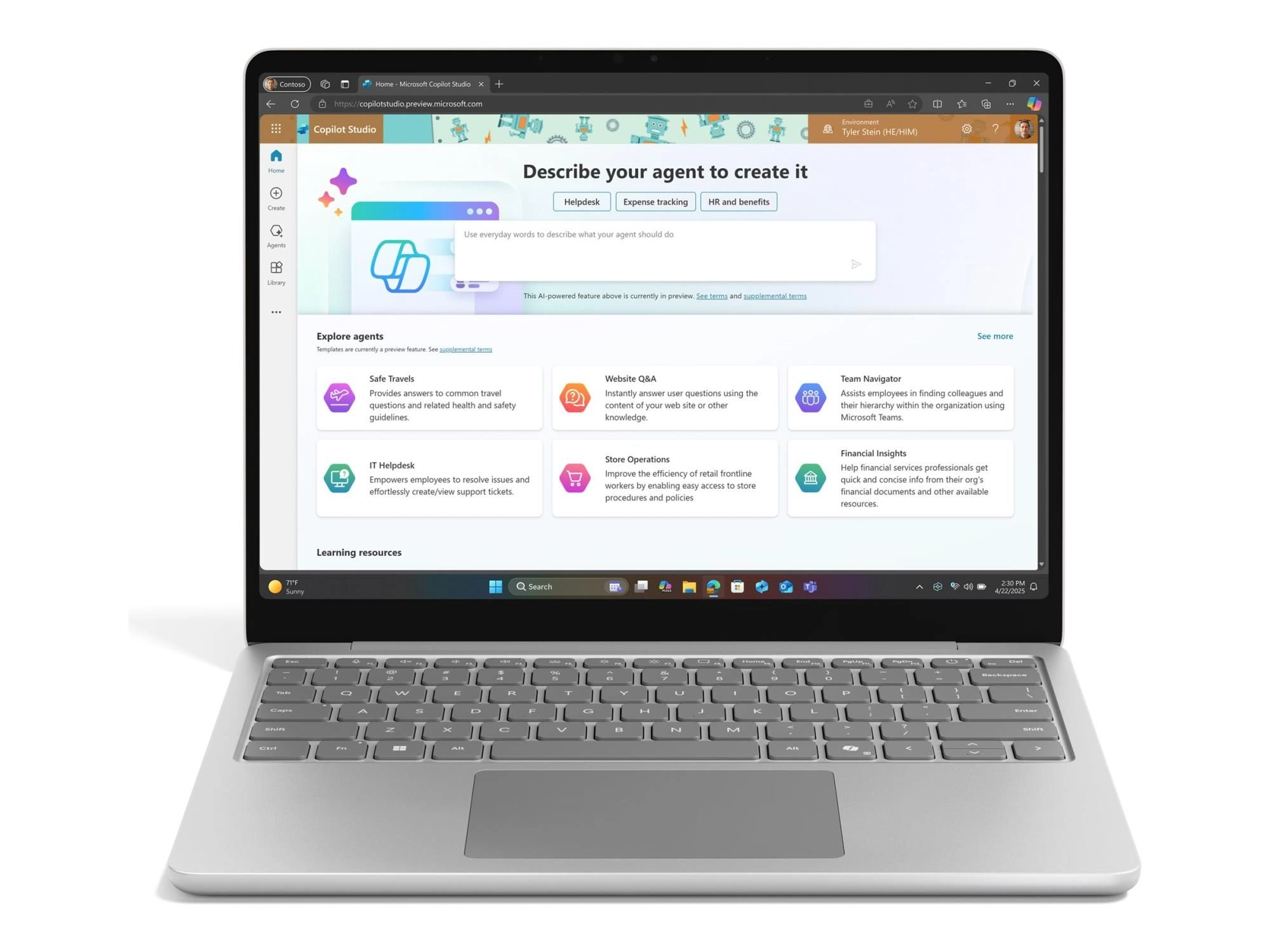 Microsoft Surface Laptop for Business