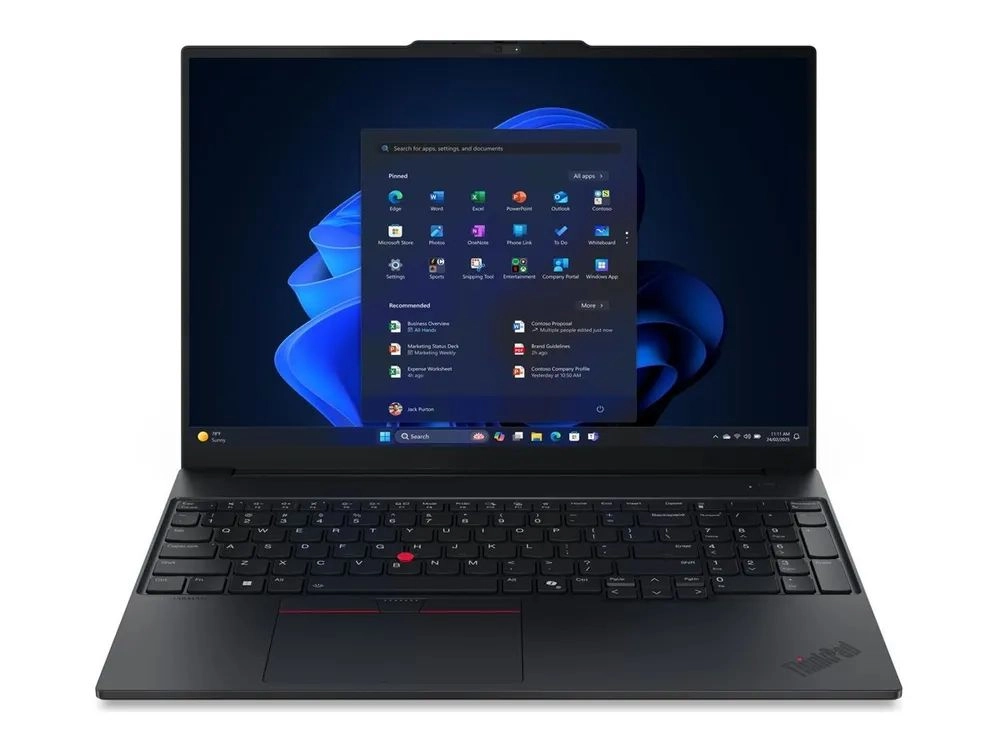 Lenovo ThinkPad E16 Gen 3 - Copilot+ PC - 16" - Intel Core Ultra 7 - 258V - 32 GB RAM - 1 TB SSD - German