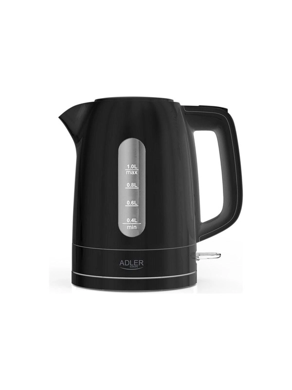 Adler Wasserkocher AD 1380 - kettle - black - Schwarz - 2200 W