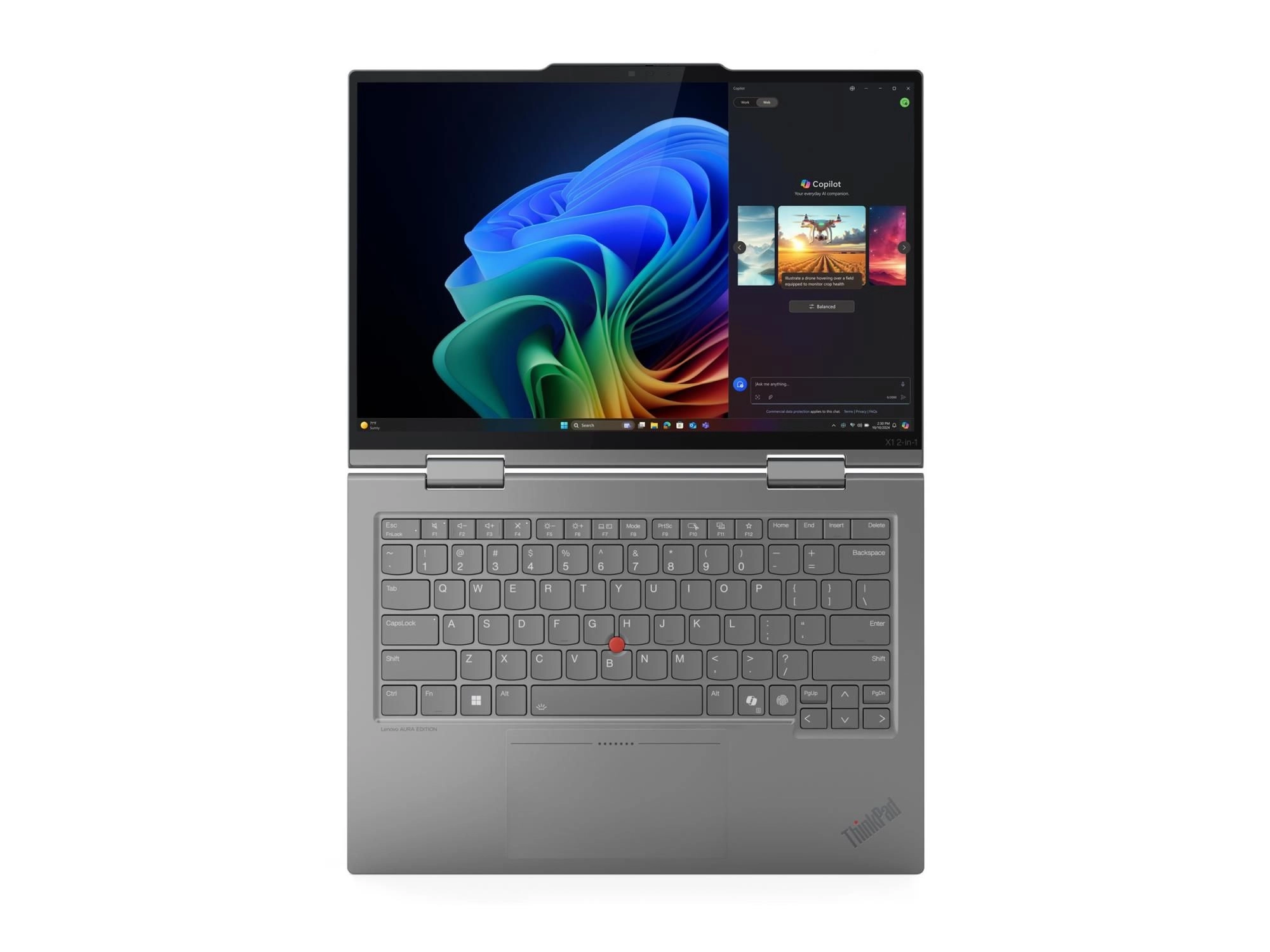 Lenovo ThinkPad X1 2-in-1 Gen 10 - 14" - Intel Core Ultra 7 - 258V - Evo - 32 GB RAM - 1 TB SSD - 5G upgradable - German