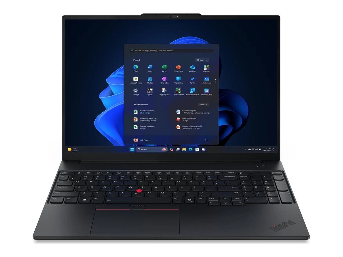Lenovo ThinkPad E16 Gen 3 - 16" - AMD Ryzen 7 - 250 - 32 GB RAM - 1 TB SSD - German