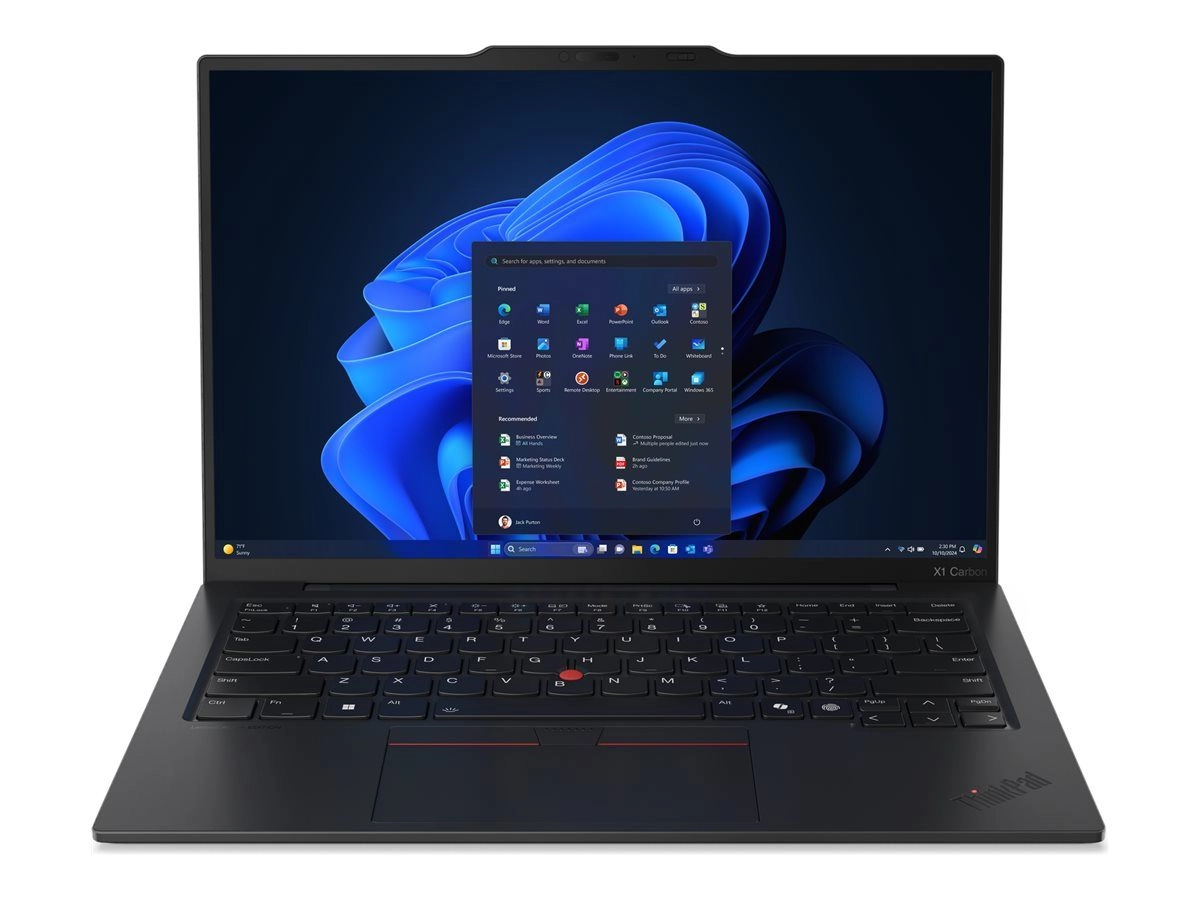 Lenovo ThinkPad X1 Carbon Gen 13 - 14" - Intel Core Ultra 7 - 265U - Intel Evo vPro Enterprise Platform - 64 GB RAM - 2 TB SSD - 5G - German
