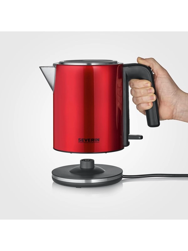 SEVERIN Wasserkocher WK3427 - Rot - 2200 W