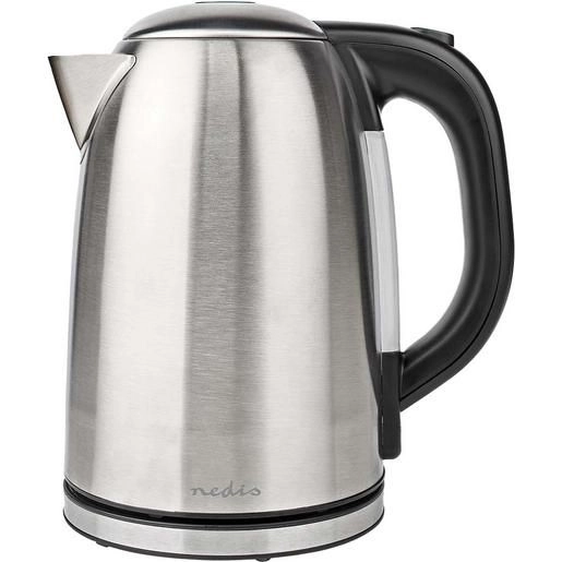 Nedis Wasserkocher KAWK350EAL electric kettle - Silber - 2200 W