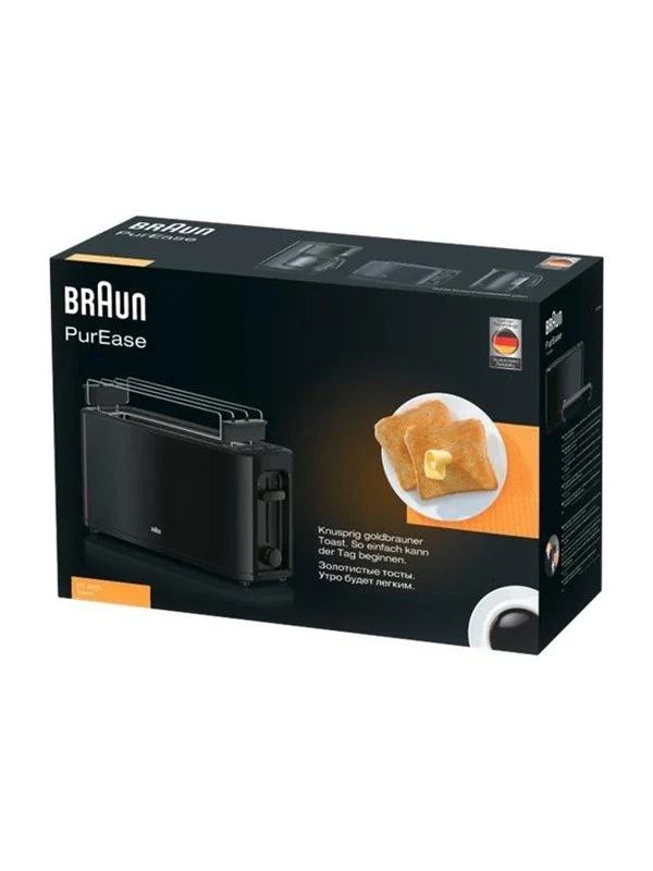 Braun Toaster PurEase HT3110BK - toaster - black