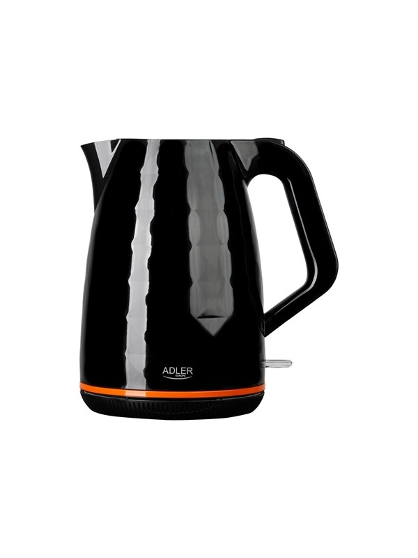 Adler Wasserkocher AD 1277 - Schwarz - 2200 W