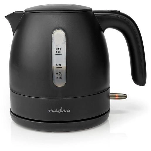 Nedis Wasserkocher KAWK300EBK - kettle - matt black - Matt Schwarz - 2200 W