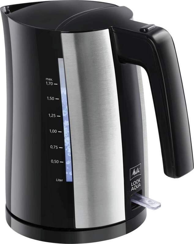 Melitta Wasserkocher Look Aqua 2.0 Black - Schwarz - 2200 W