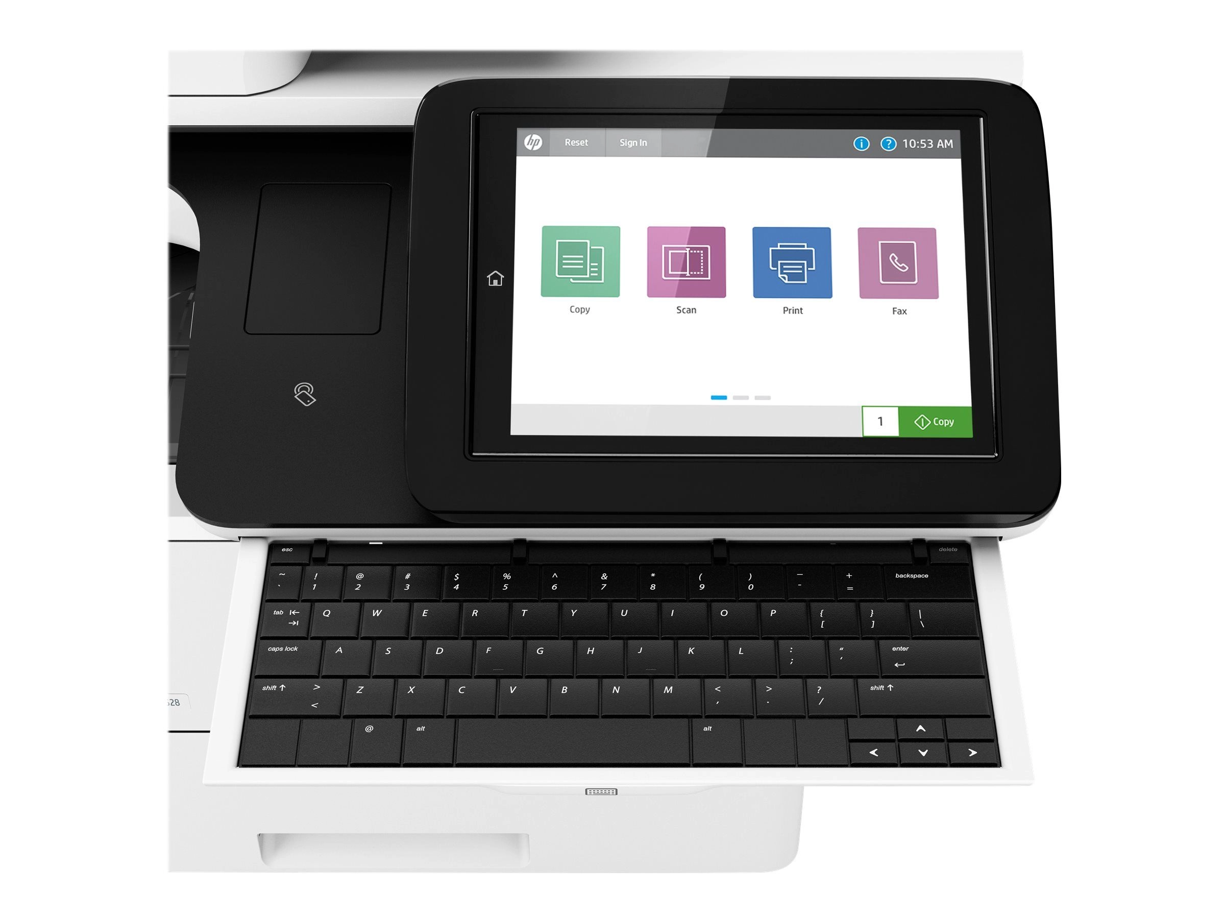 HP LaserJet Enterprise Flow MFP M528z - Einfarbig - Laser