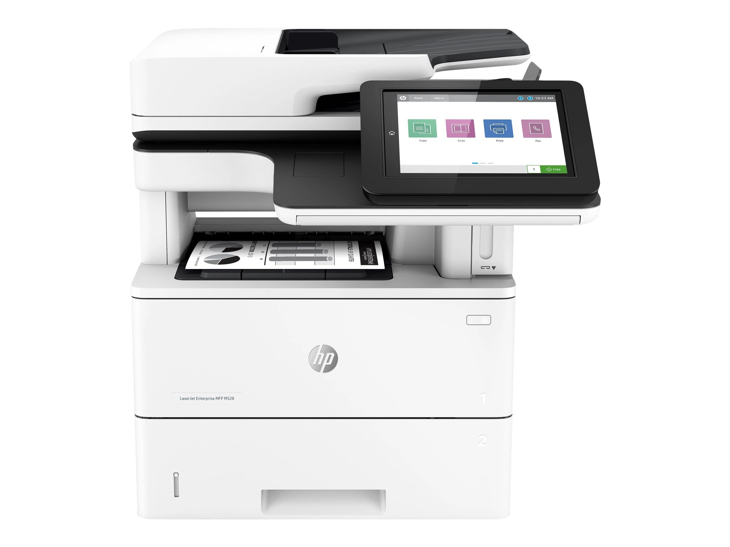HP LaserJet Enterprise MFP M528f Multifunktion - Einfarbig - Laser