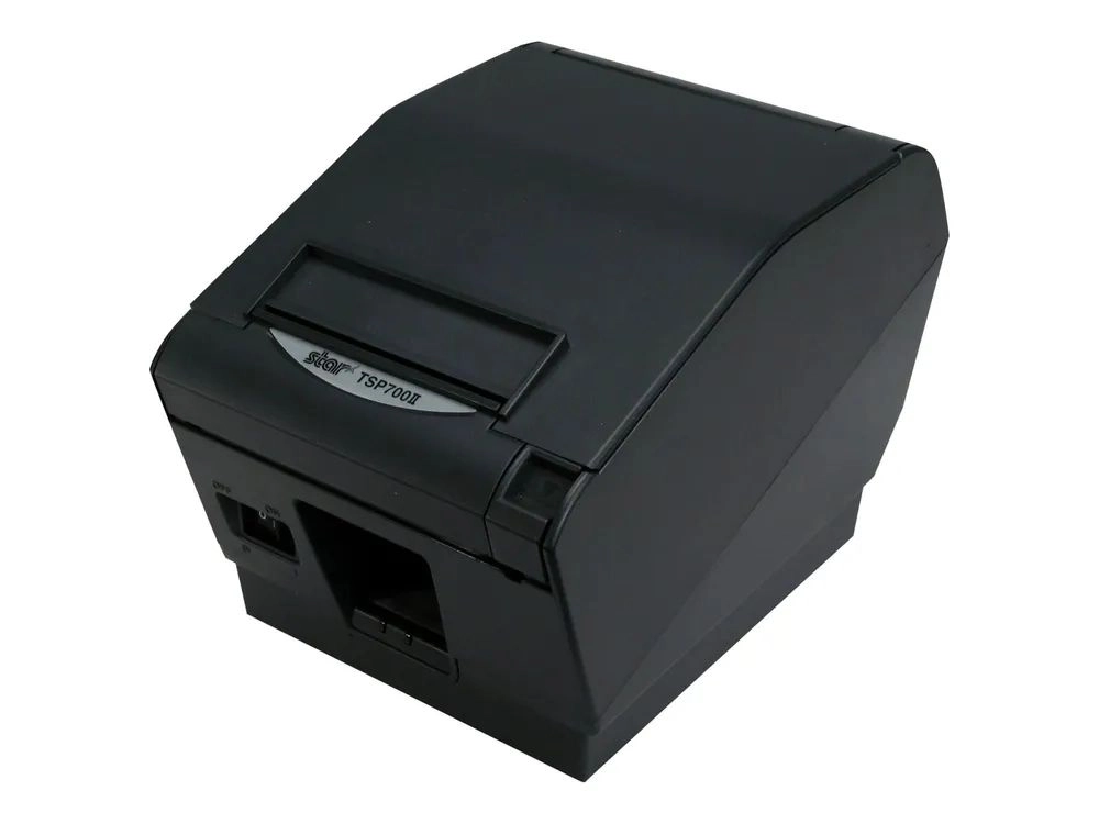 Star TSP743IIU-24 GRY Thermal 80mm Wide Paper 24VDC (Requires PS60 PSU) Cutter USB Interface Charcoal Grey Case - Einfarbig - Thermodirekt