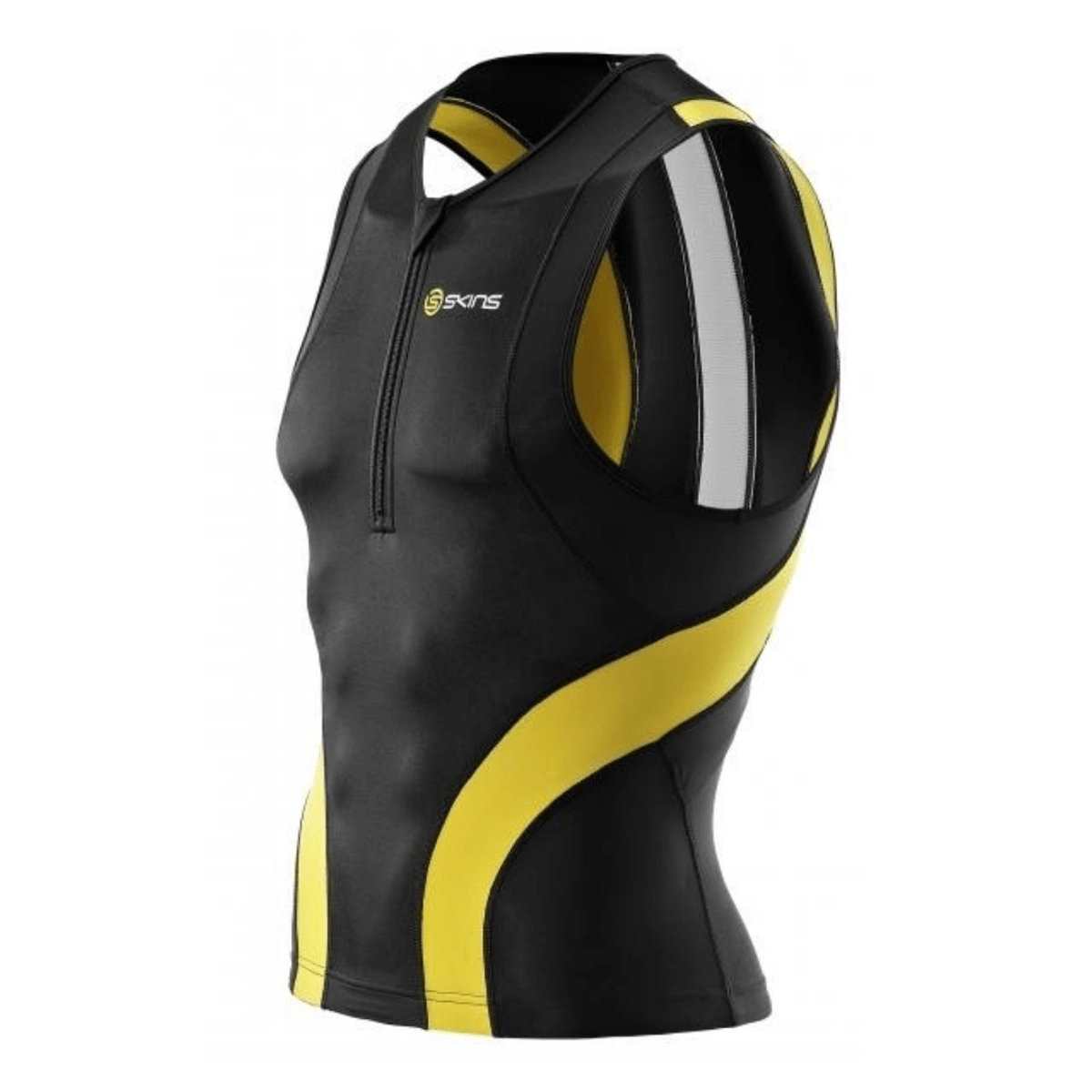 Top Skins Tri400 Schwarz Gelb, Größe S