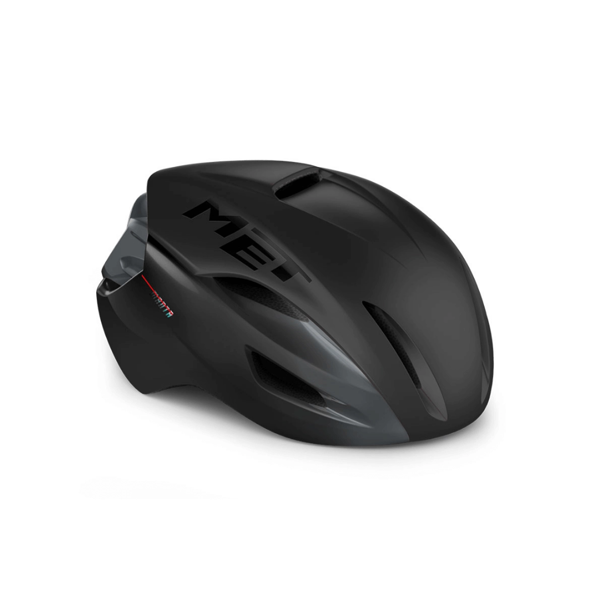 MET Manta MIPS Helm Schwarz Glanz, Größe M (56-58 cm)
