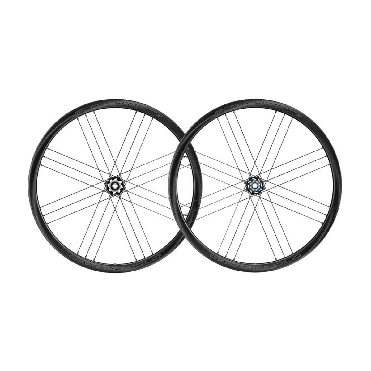 Campagnolo Bora WTO 33 DISC Dark Label 2WF Reifensatz, Gruppen SRAM XDR 12