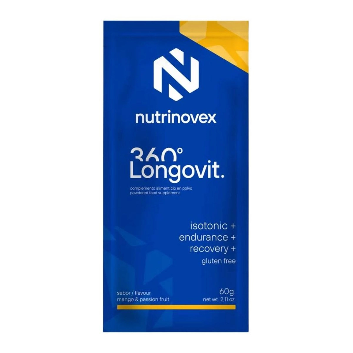 Nutrinovex Longovit 360 Getränk Geschmack Mango Maracuja