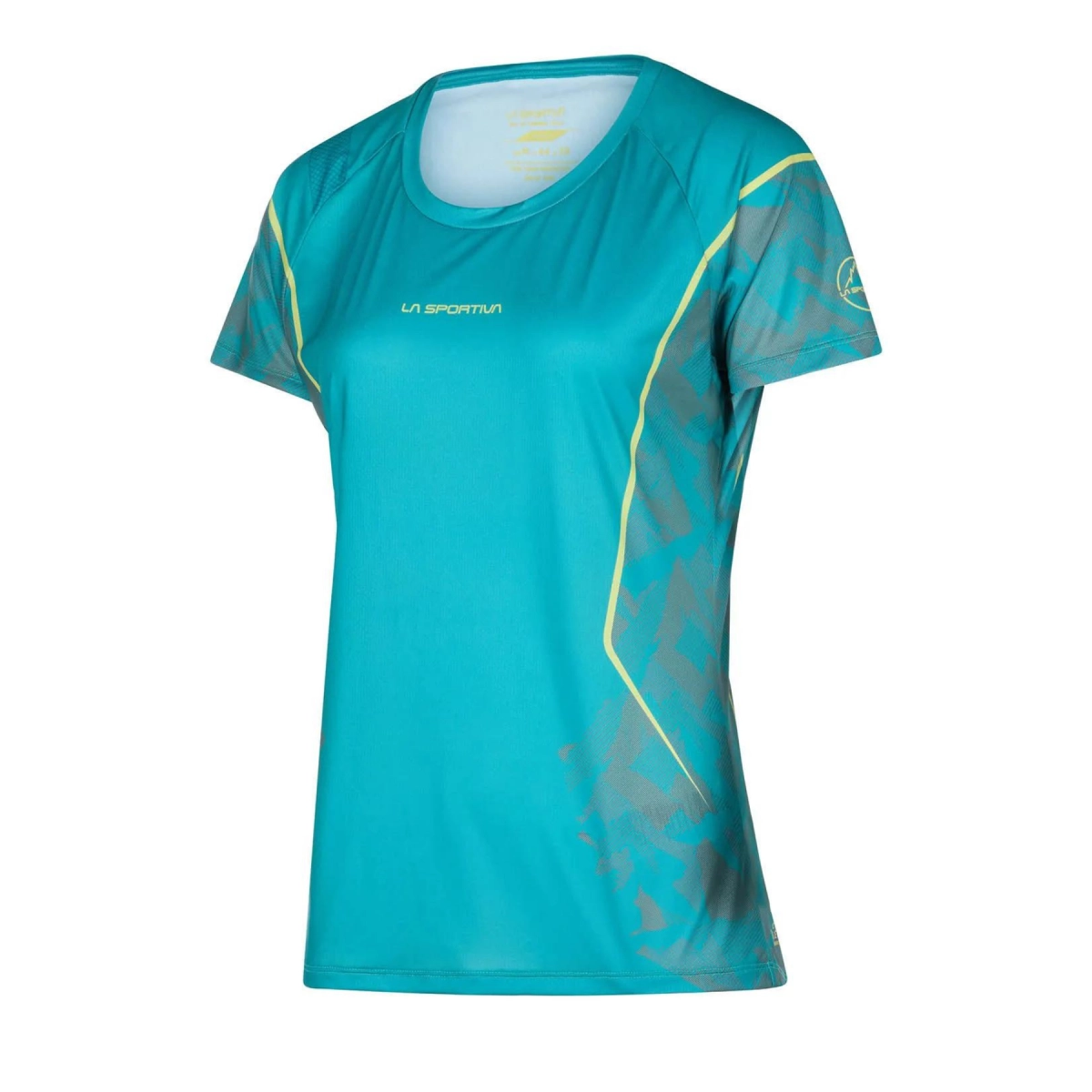 La Sportiva Pacer Kurzarmshirt Blau Damen, Größe S