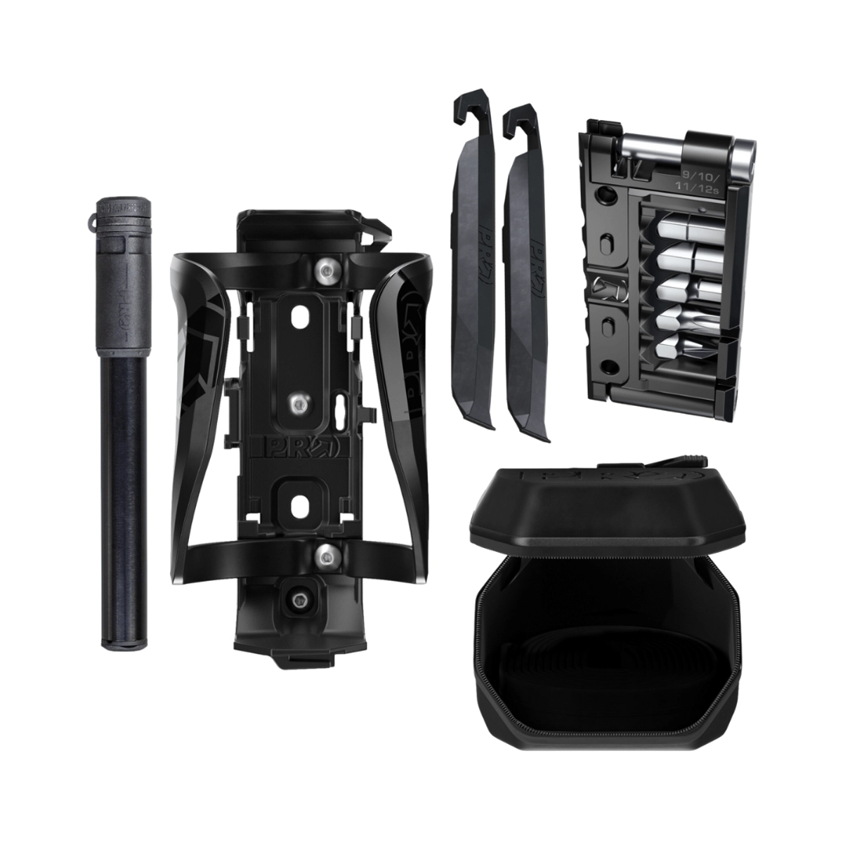 Flaschenhalter Pro Smart + Minitool 17 funktionen + Minipumpe