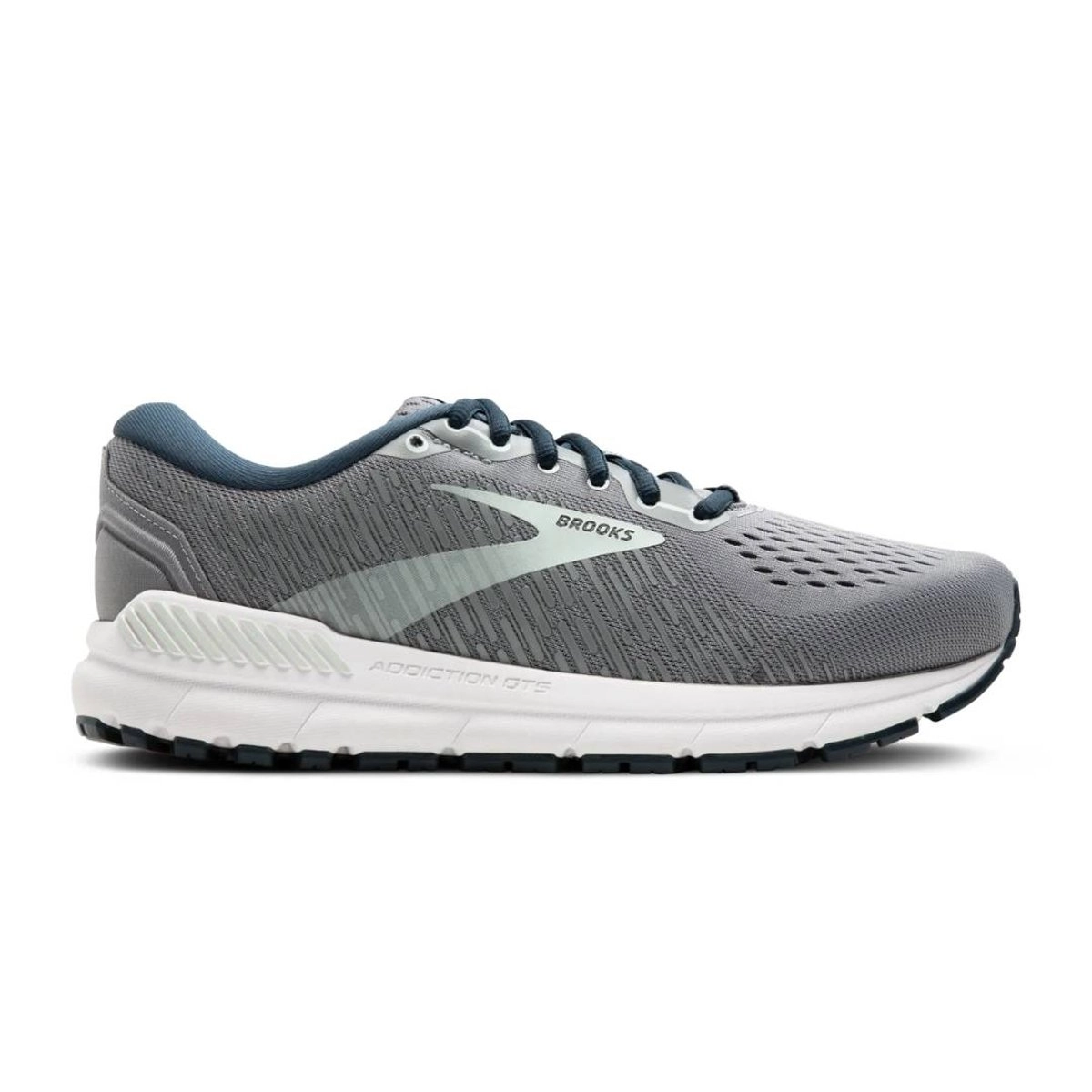 Brooks Addiction GTS 15 Wide Damen Laufschuhe Grau Blau, Größe 38 - EUR