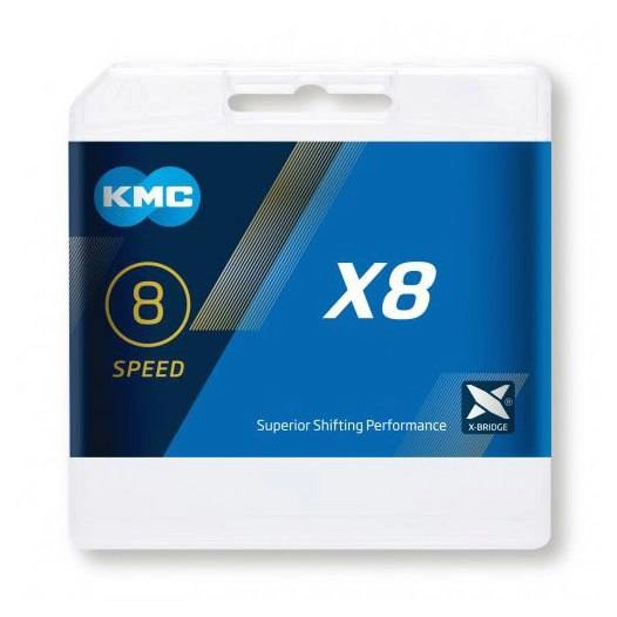 Kette KMC x8 Links 8v Verchromt