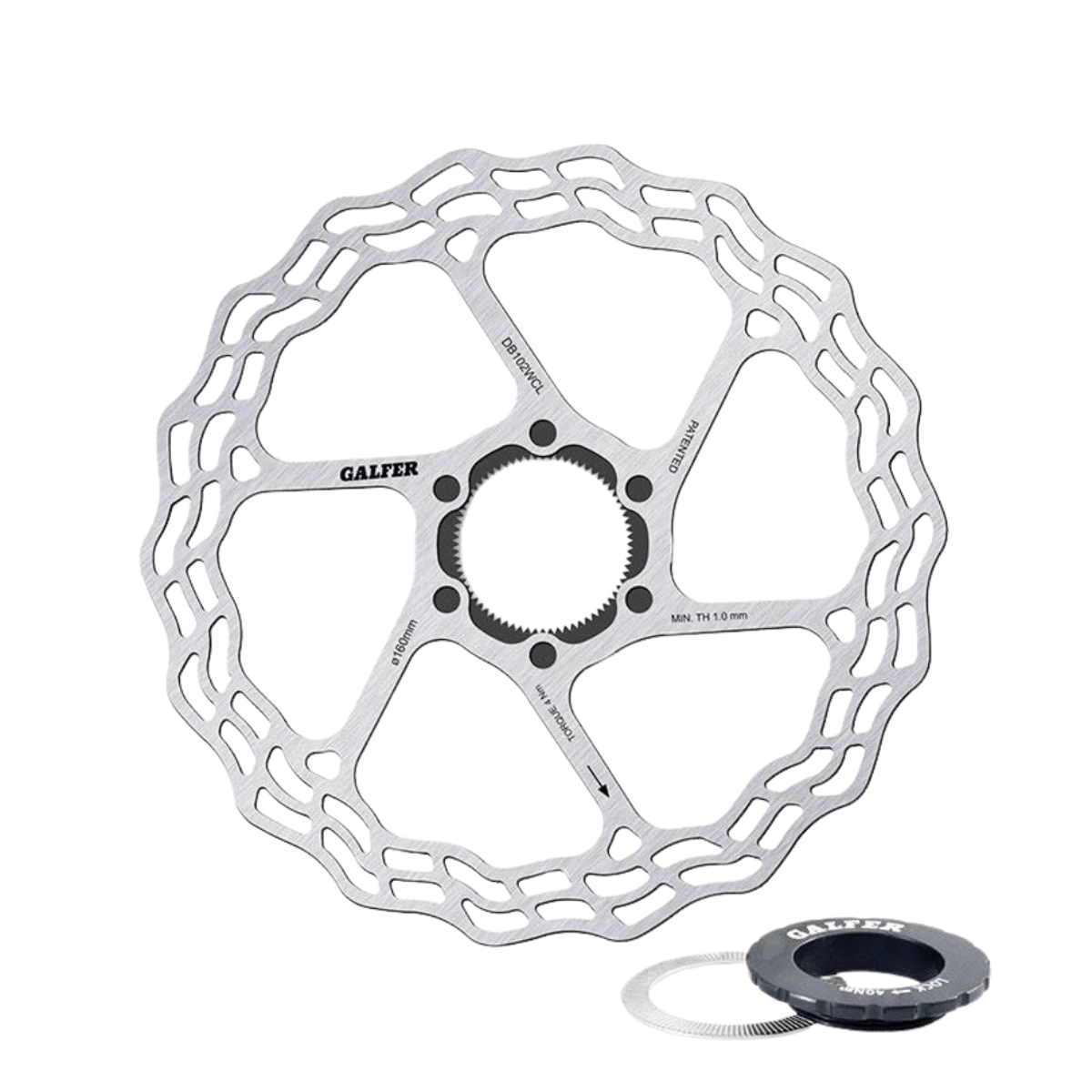 Bremsscheibe DISC WAVE CENTER-LOCK ROAD 0 160 MM