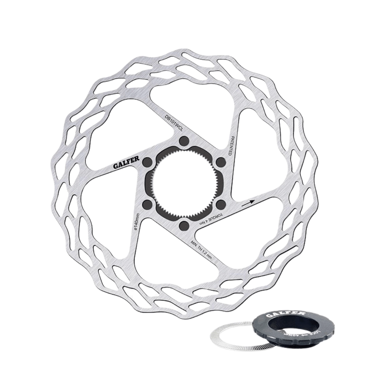 Bremsscheibe DISC WAVE CENTER-LOCK ROAD 0 140 MM
