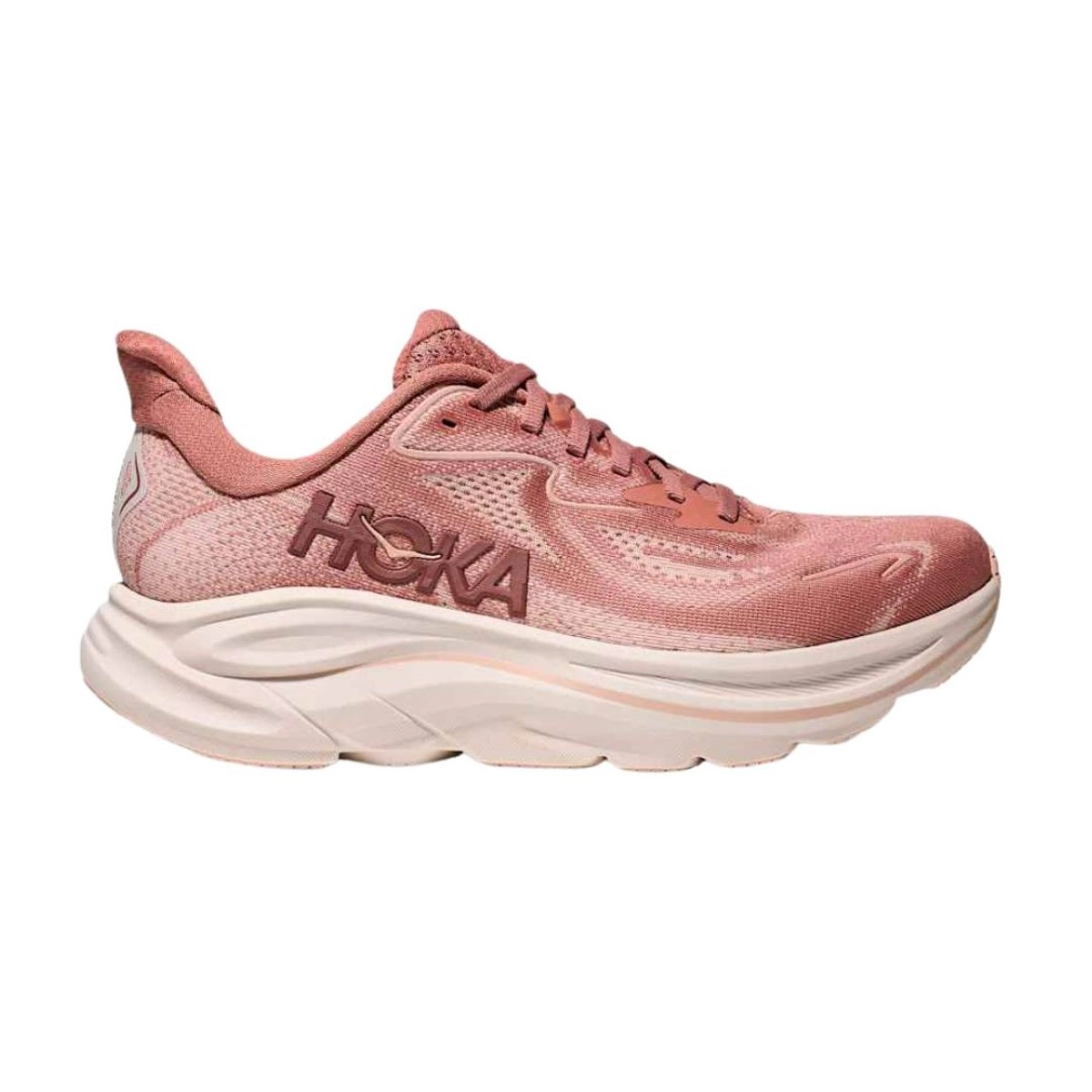 Hoka Clifton 10 Schuhe Rosa Weiß AW25 Damen, Größe EU 35 1/3