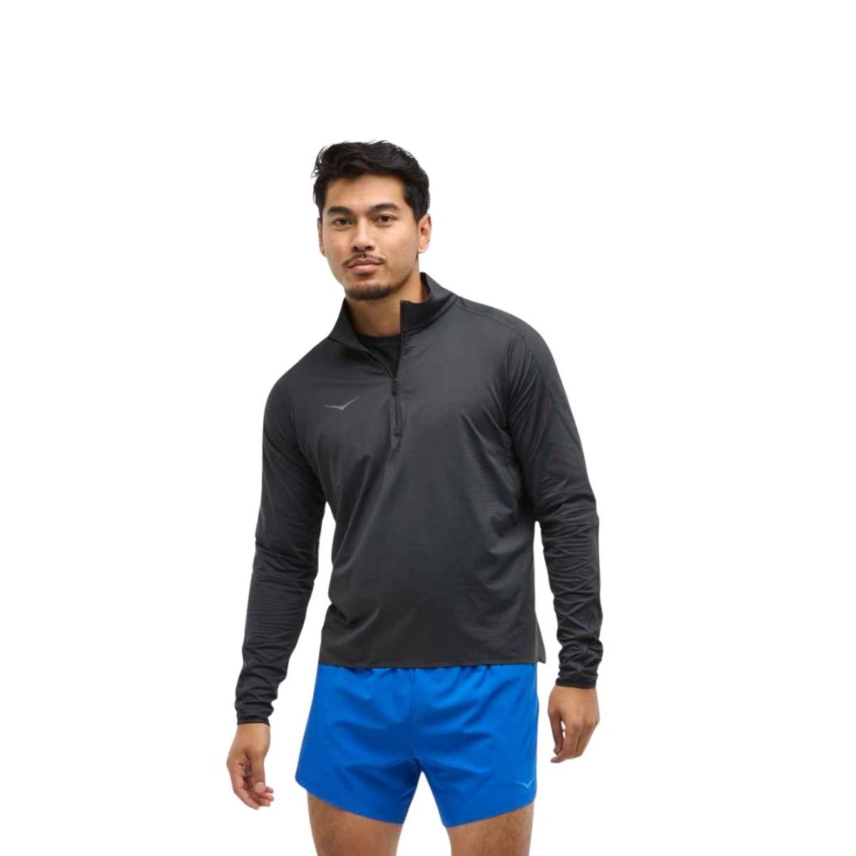 Hoka GlideTech Kapuzenpullover Schwarz, Größe XL