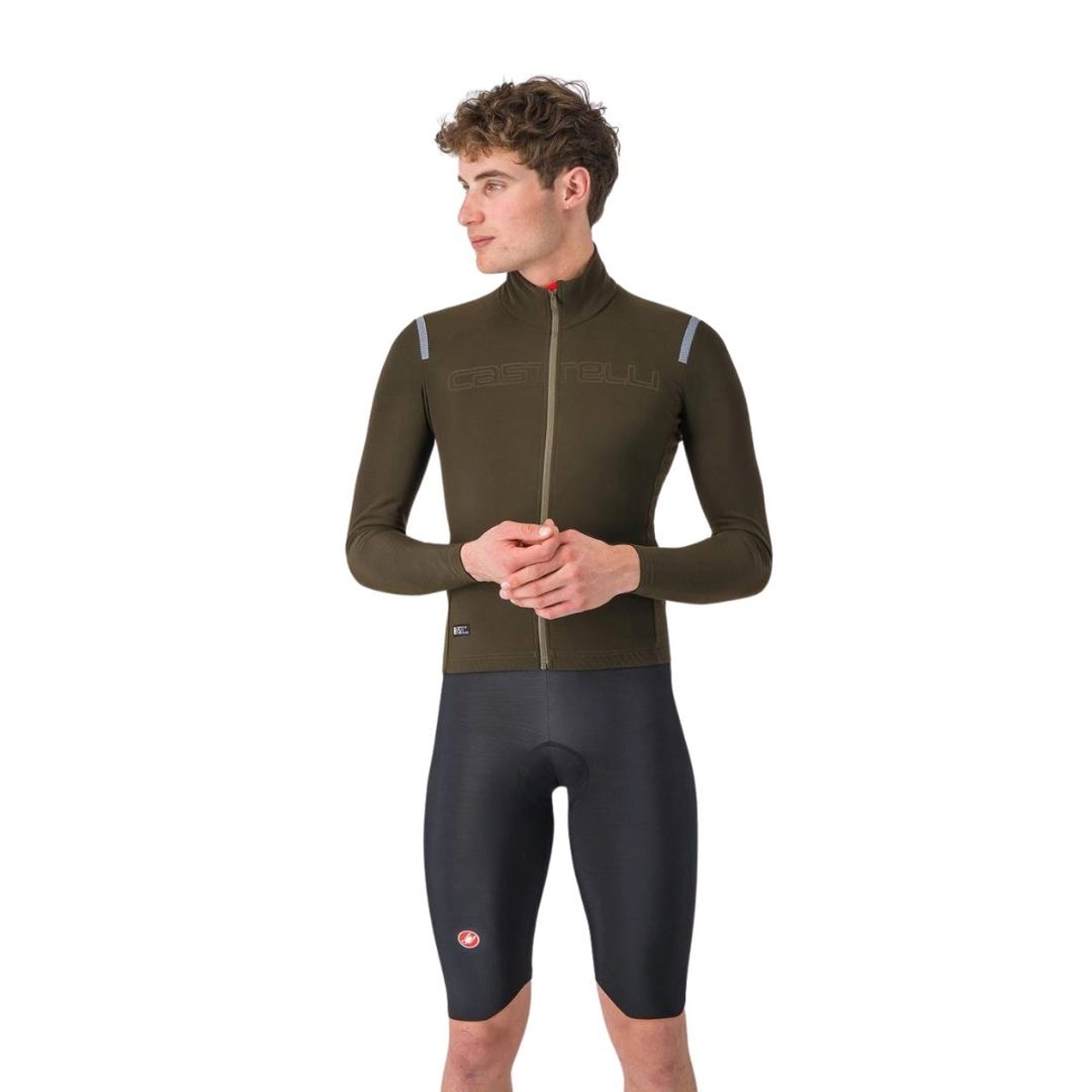 Castelli Omloop Thermal Culotte Schwarz, Größe S