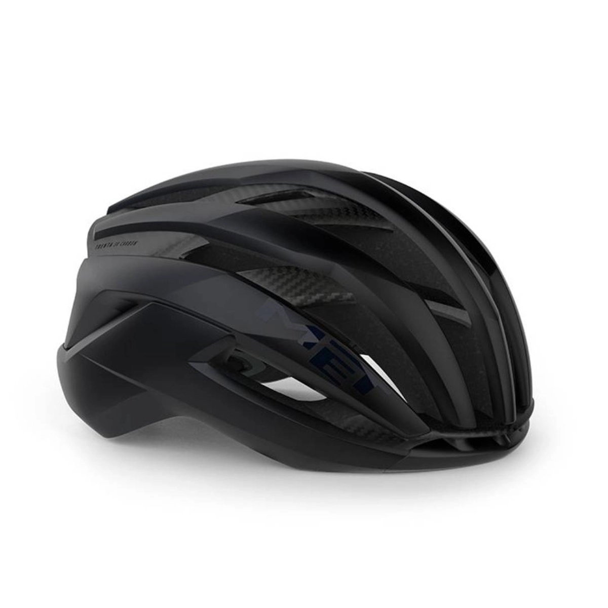 MET Trenta 3K Carbon Helm Matt Schwarz, Größe S (52-56 cm)