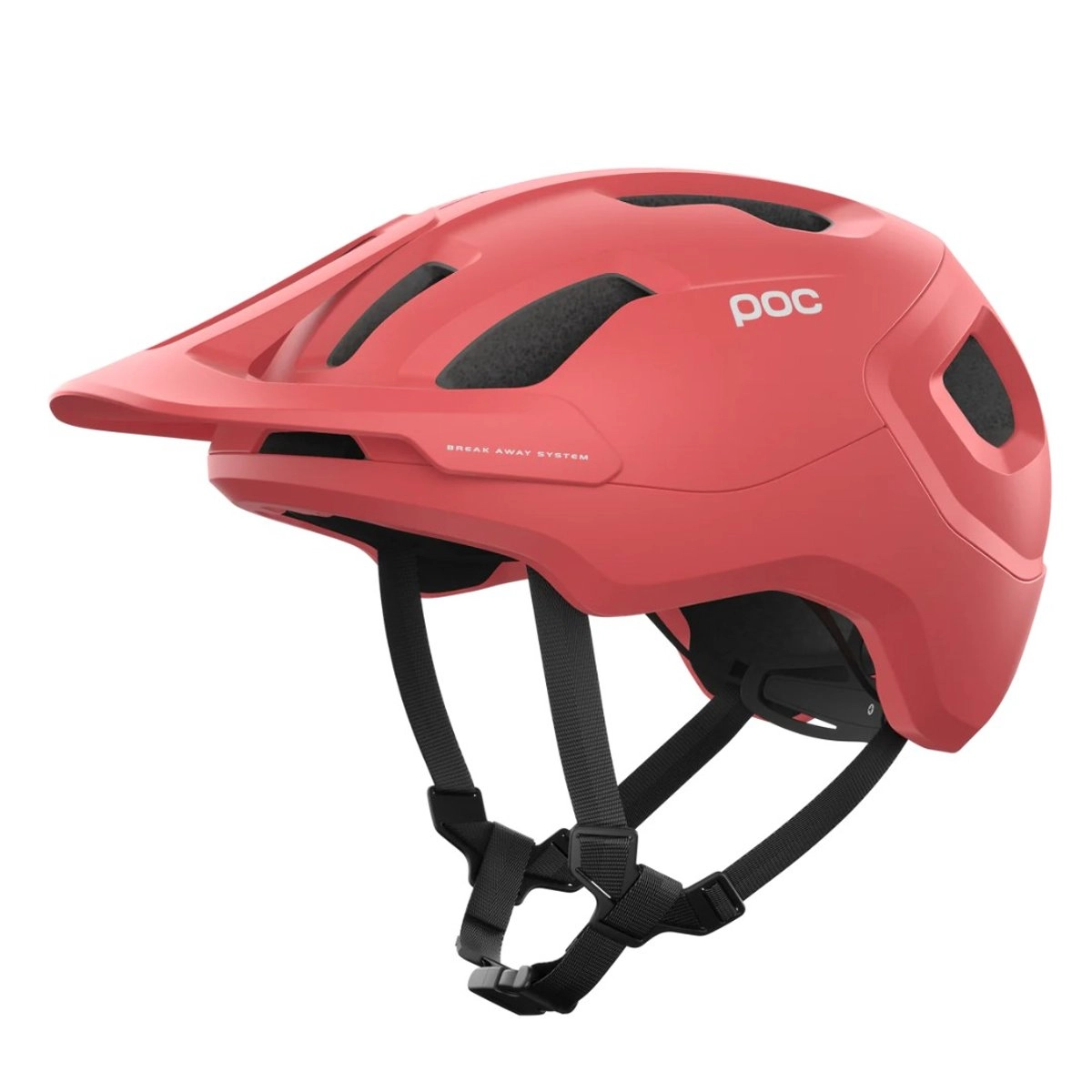 POC Axion Mattroter Helm, Größe L