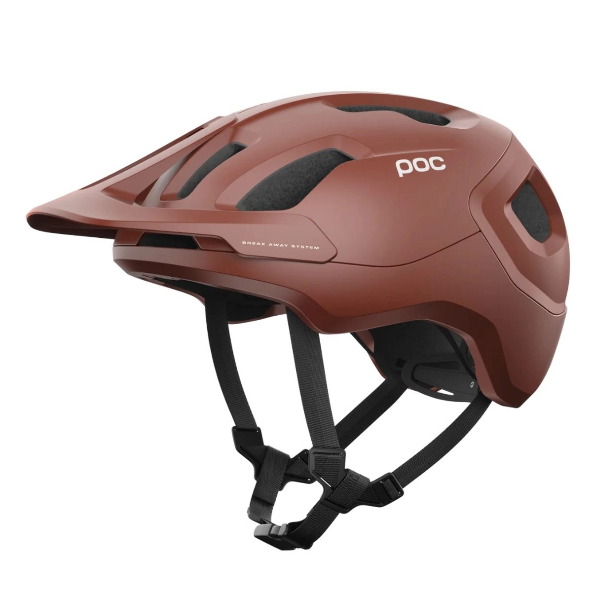 POC Axion Mattbrauner Helm, Größe M