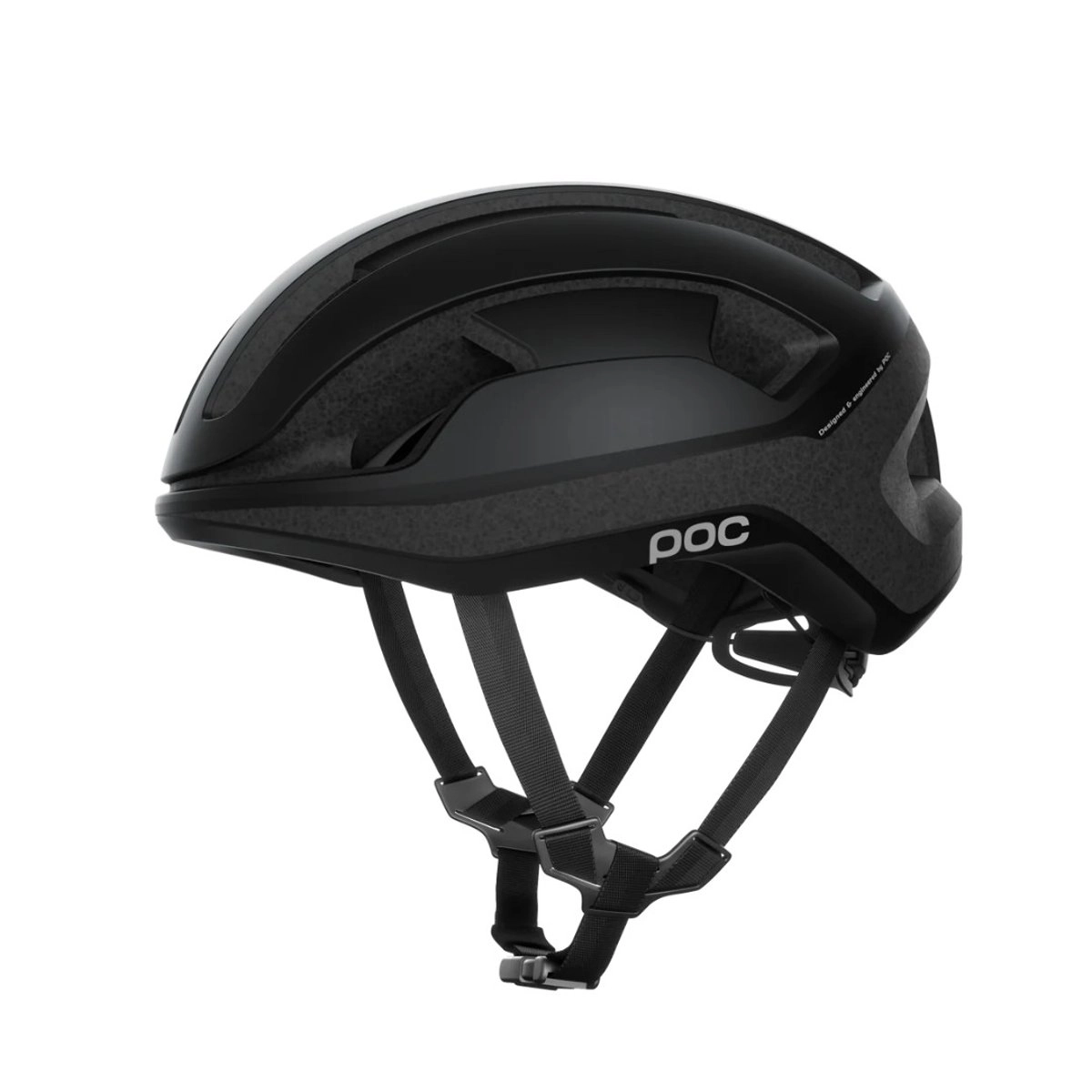 POC Omne Lite Mattschwarzer Helm, Größe M