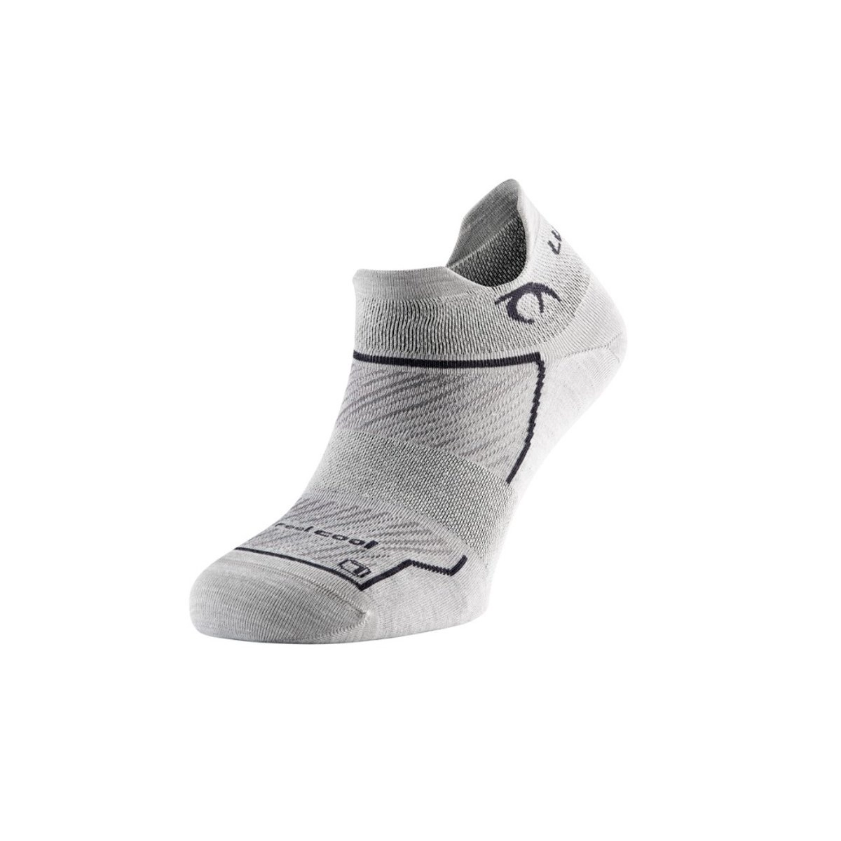 Lurbel Race Two Socken Grau Schwarz, Größe XL