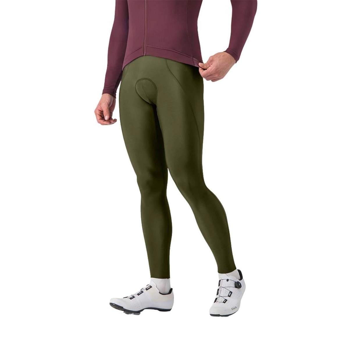 Castelli Espresso Trägerhose Grün, Größe L