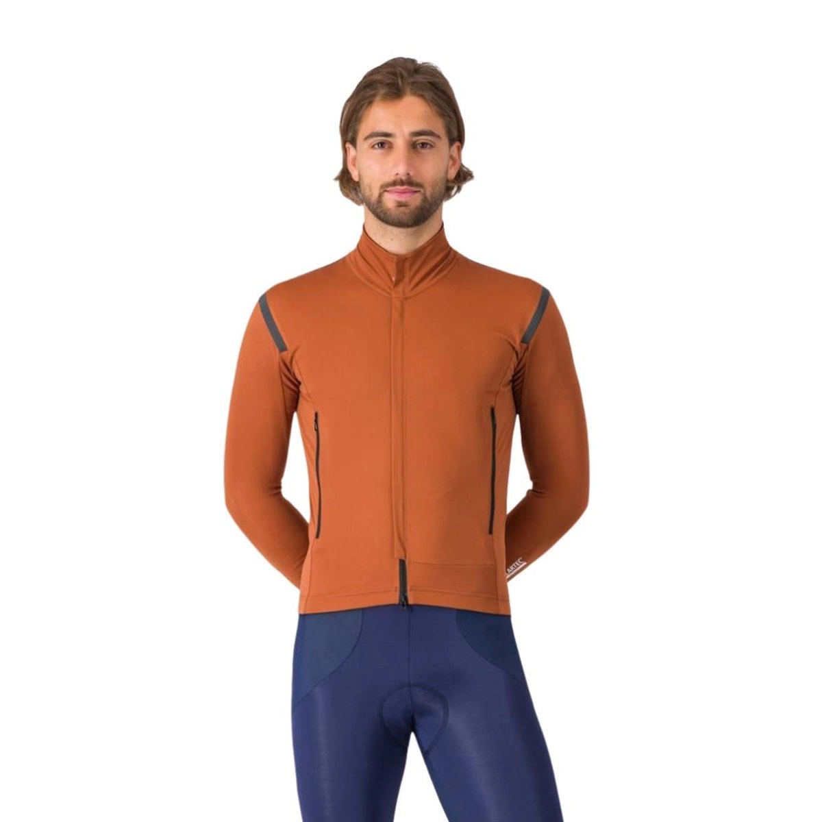 Castelli Perfetto RoS 3 Jacke Orange Schwarz, Größe M