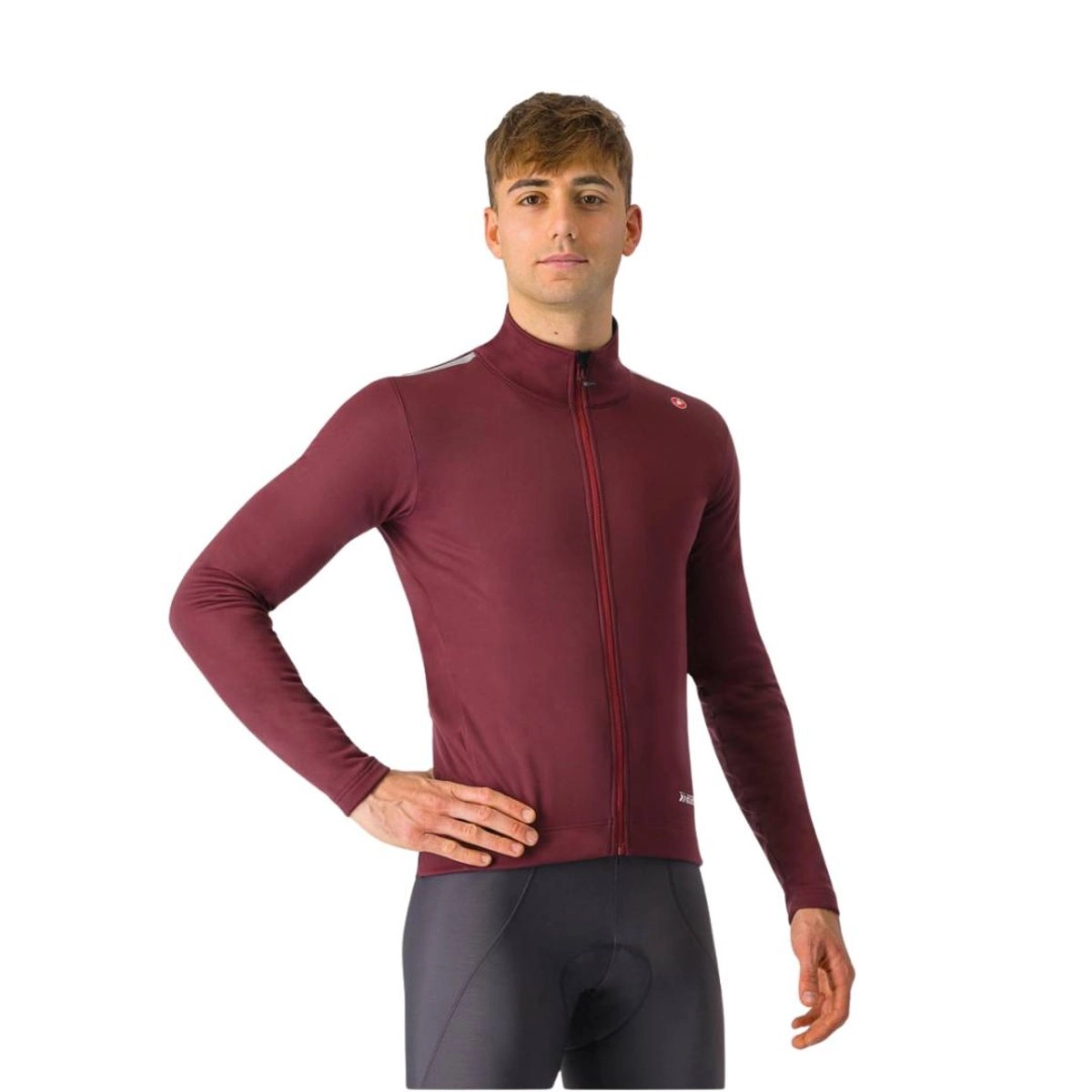 Castelli Espresso Air Jacke Bordeaux, Größe S