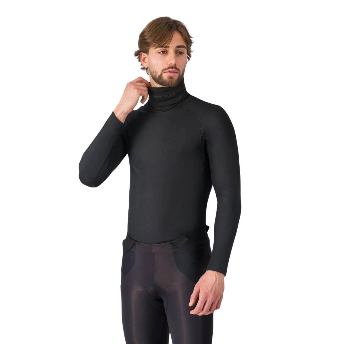 Castelli Flanders 2 Schlauchschal Schwarz, Größe XL