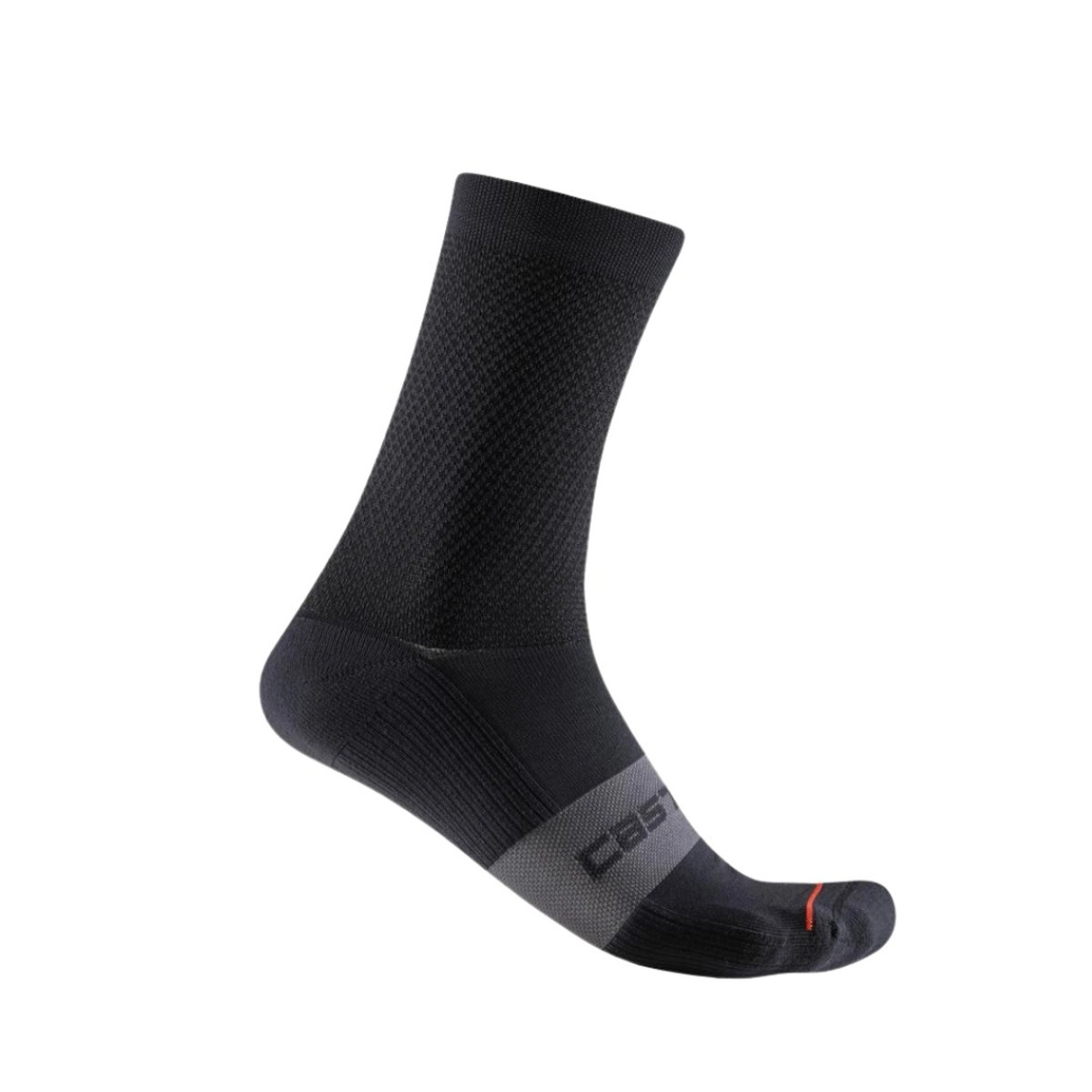 Castelli Espresso 15 Socken Schwarz, Größe S/M